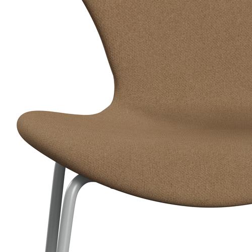 [product_category]-Fritz Hansen 3107 Chair Full Upholstery, Nine Grey/Tonus Camel-Fritz Hansen-3107FU-TON244-DRNIGR-FRI-6