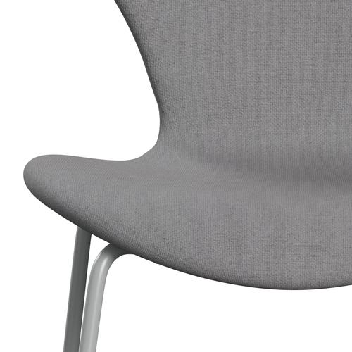 [product_category]-Fritz Hansen 3107 Chair Full Upholstery, Nine Grey/Tonus Light Grey-Fritz Hansen-3107FU-TON216-DRNIGR-FRI-6