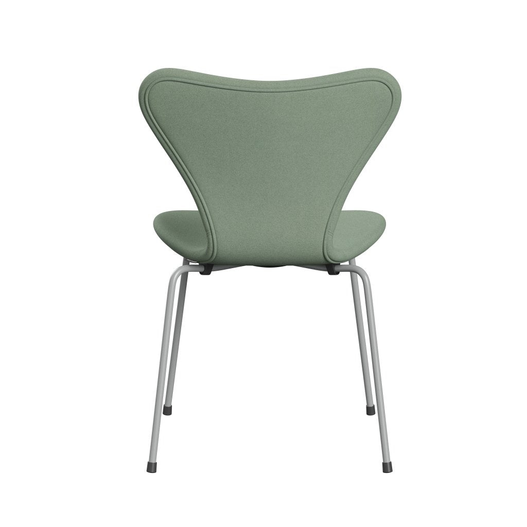 [product_category]-Fritz Hansen 3107 Chair Full Upholstery, Nine Grey/Tonus Mint Green-Fritz Hansen-3107FU-TON914-DRNIGR-FRI-4