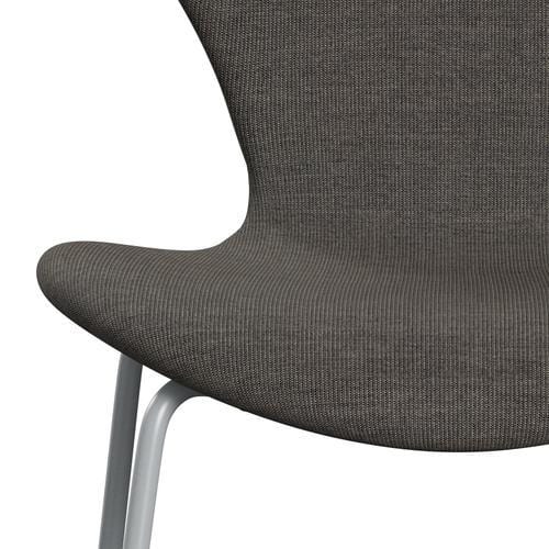 [product_category]-Fritz Hansen 3107 Chair Full Upholstery, Silver Grey/Canvas Grey-Fritz Hansen-3107FU-CA0134-SIGREY-FRI-6