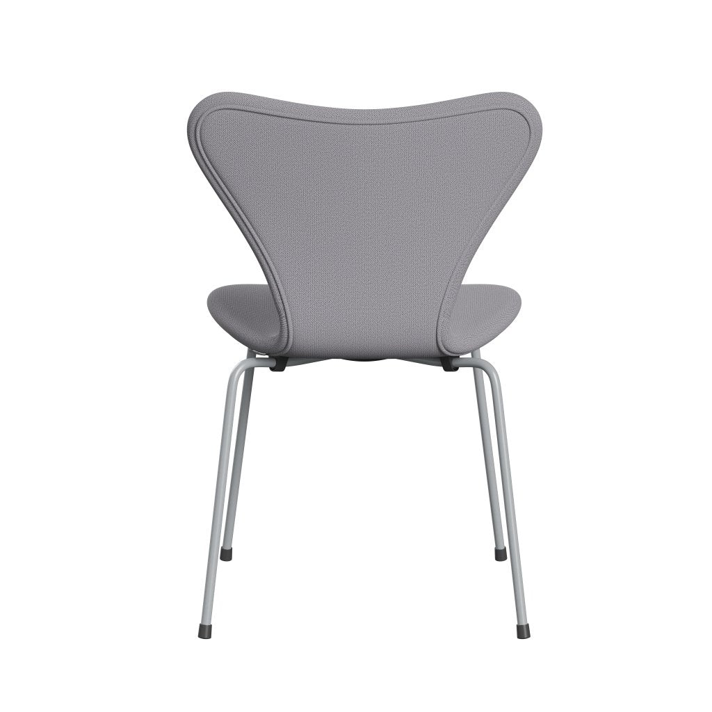 [product_category]-Fritz Hansen 3107 Chair Full Upholstery, Silver Grey/Capture Light Grey-Fritz Hansen-3107FU-CP4102-SIGREY-FRI-4