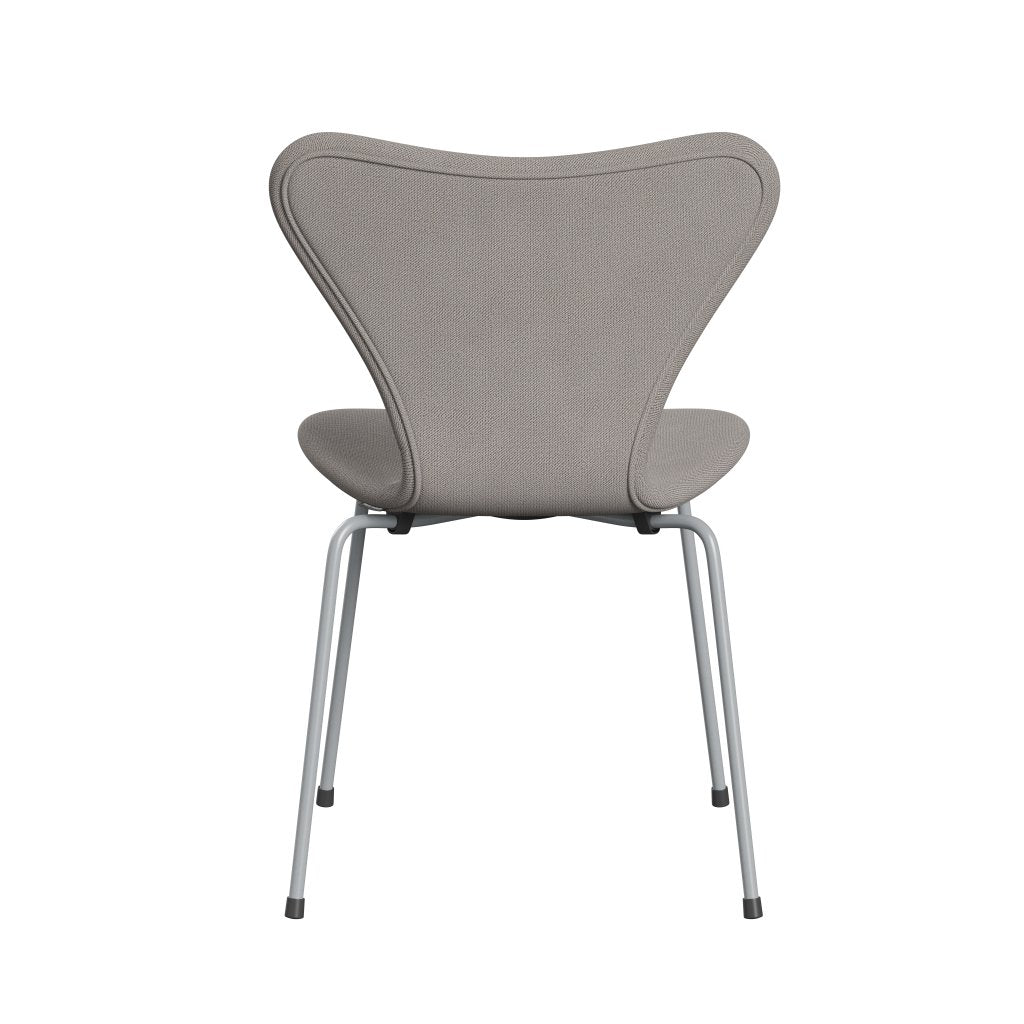 [product_category]-Fritz Hansen 3107 Chair Full Upholstery, Silver Grey/Capture Warm Grey Light-Fritz Hansen-3107FU-CP4101-SIGREY-FRI-4