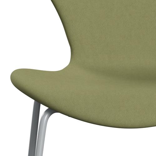 [product_category]-Fritz Hansen 3107 Chair Full Upholstery, Silver Grey/Comfort Grey (C68009)-Fritz Hansen-3107FU-C68009-SIGREY-FRI-6