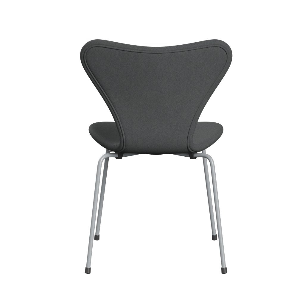 [product_category]-Fritz Hansen 3107 Chair Full Upholstery, Silver Grey/Divina Dark Grey-Fritz Hansen-3107FU-DIV173-SIGREY-FRI-4