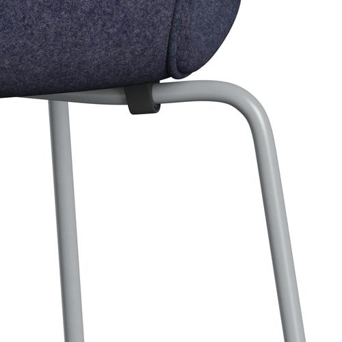 [product_category]-Fritz Hansen 3107 Chair Full Upholstery, Silver Grey/Divina Md Cool Grey-Fritz Hansen-3107FU-DMD743-SIGREY-FRI-7