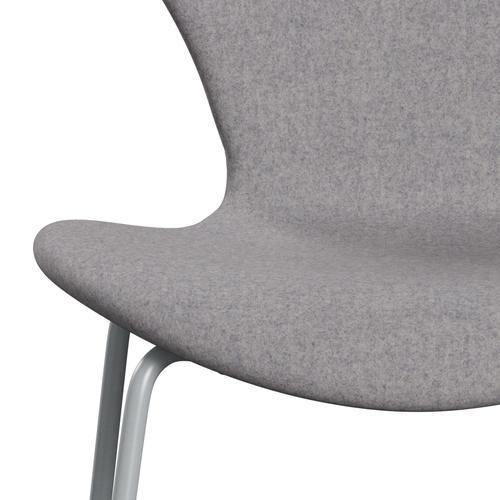 [product_category]-Fritz Hansen 3107 Chair Full Upholstery, Silver Grey/Divina Md Cool Light Grey-Fritz Hansen-3107FU-DMD713-SIGREY-FRI-6