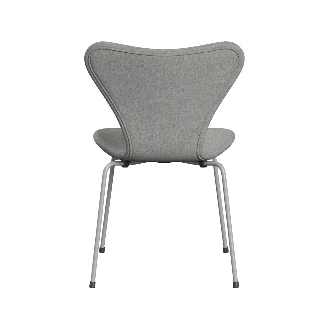 [product_category]-Fritz Hansen 3107 Chair Full Upholstery, Silver Grey/Divina Melange Light Grey-Fritz Hansen-3107FU-DIM120-SIGREY-FRI-4