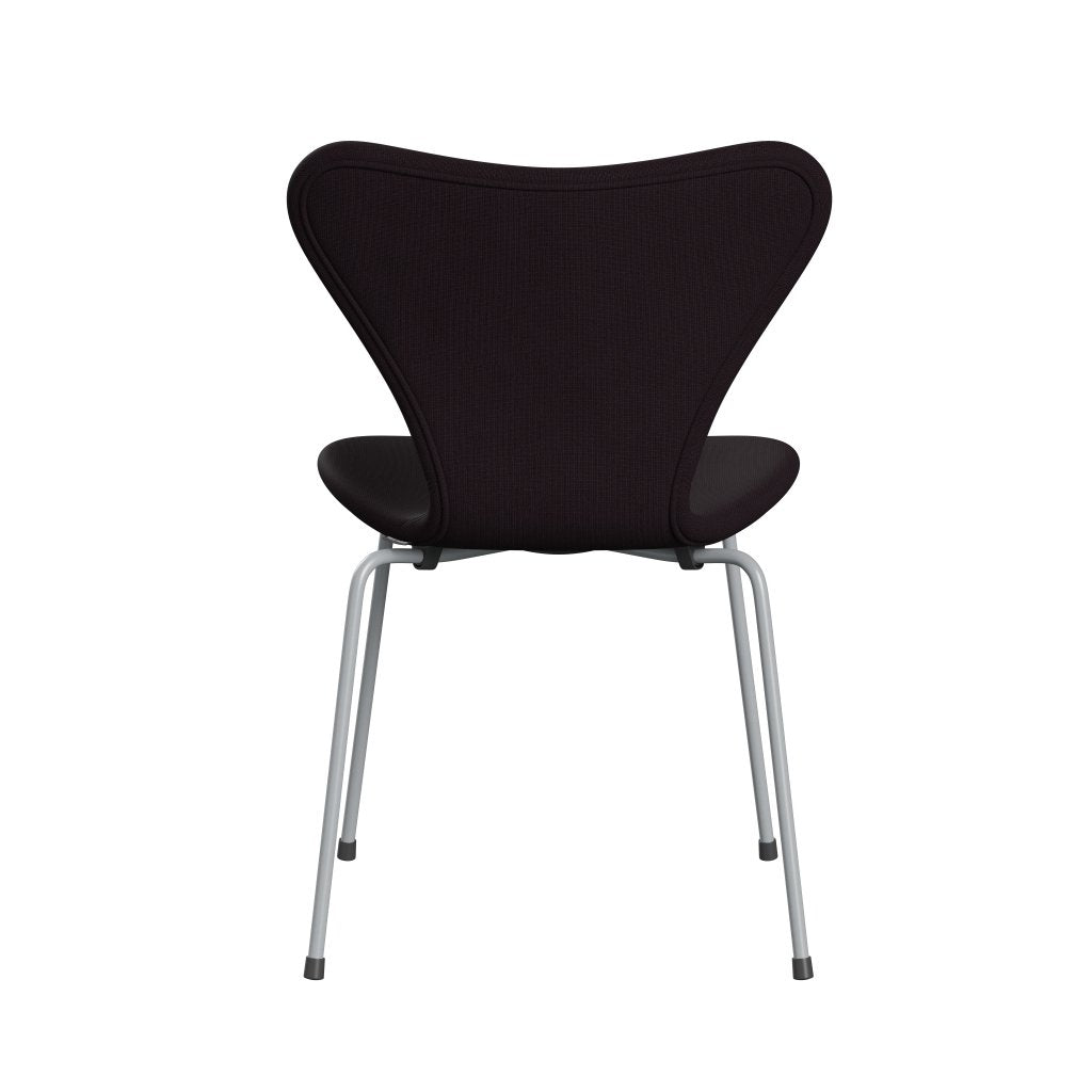 [product_category]-Fritz Hansen 3107 Chair Full Upholstery, Silver Grey/Fame Brown (F61108)-Fritz Hansen-3107FU-F61108-SIGREY-FRI-4