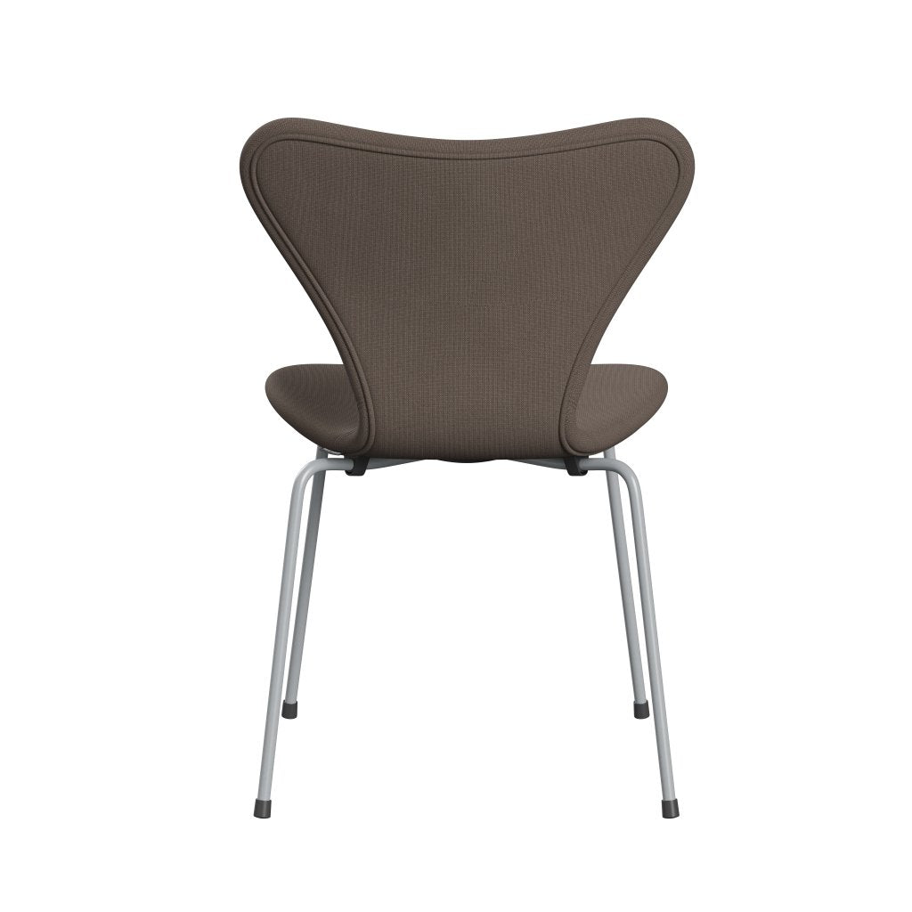 [product_category]-Fritz Hansen 3107 Chair Full Upholstery, Silver Grey/Fame Silver Dark-Fritz Hansen-3107FU-F61135-SIGREY-FRI-4