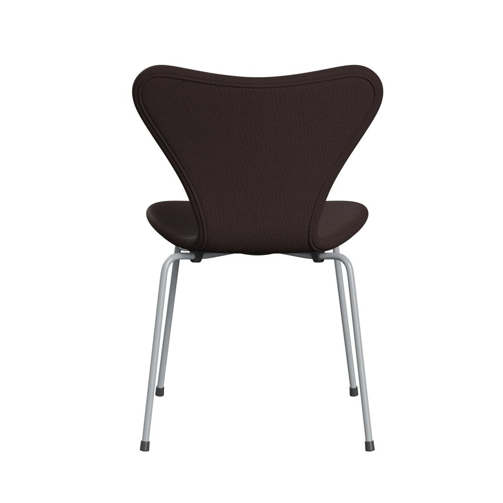 [product_category]-Fritz Hansen 3107 Chair Full Upholstery, Silver Grey/Remix Dark Blue (Rem362)-Fritz Hansen-3107FU-REM362-SIGREY-FRI-4