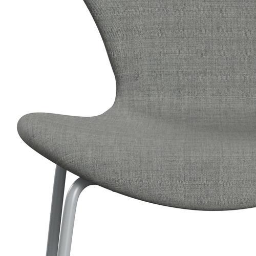 [product_category]-Fritz Hansen 3107 Chair Full Upholstery, Silver Grey/Remix Light Grey-Fritz Hansen-3107FU-REM123-SIGREY-FRI-6