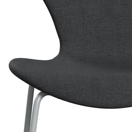 [product_category]-Fritz Hansen 3107 Chair Full Upholstery, Silver Grey/Remix Slate-Fritz Hansen-3107FU-REM163-SIGREY-FRI-6