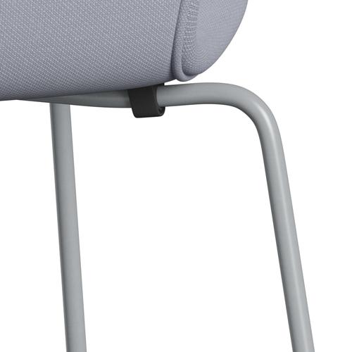 [product_category]-Fritz Hansen 3107 Chair Full Upholstery, Silver Grey/Steelcut Mouse Grey-Fritz Hansen-3107FU-STI120-SIGREY-FRI-7