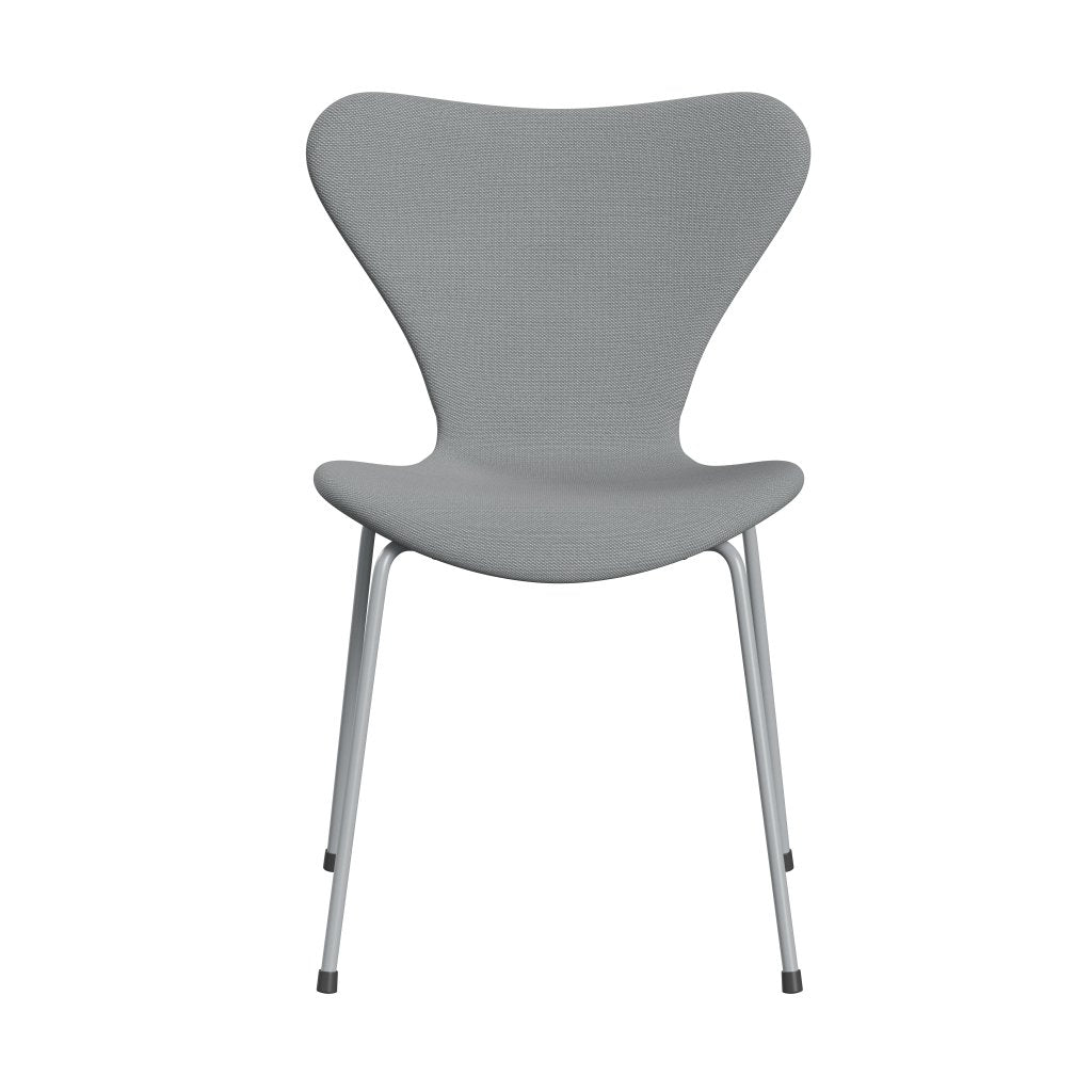 [product_category]-Fritz Hansen 3107 Chair Full Upholstery, Silver Grey/Steelcut Trio Beige-Fritz Hansen-3107FU-STR113-SIGREY-FRI-1