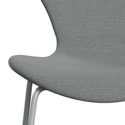 [product_category]-Fritz Hansen 3107 Chair Full Upholstery, Silver Grey/Steelcut Trio Grey-Fritz Hansen-3107FU-STR133-SIGREY-FRI-6