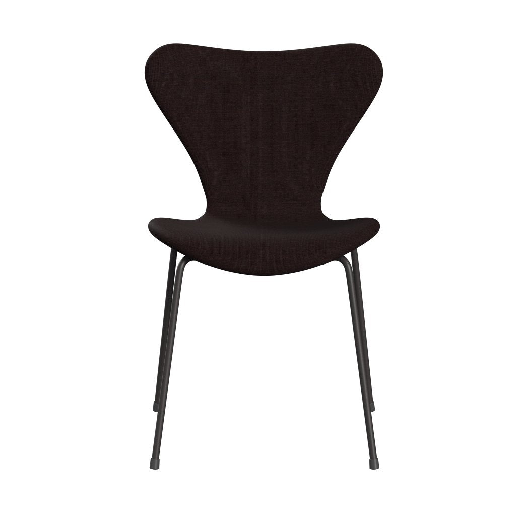 [product_category]-Fritz Hansen 3107 Chair Full Upholstery, Warm Graphite/Canvas Black Light-Fritz Hansen-3107FU-CA0374-WARGRA-FRI-1