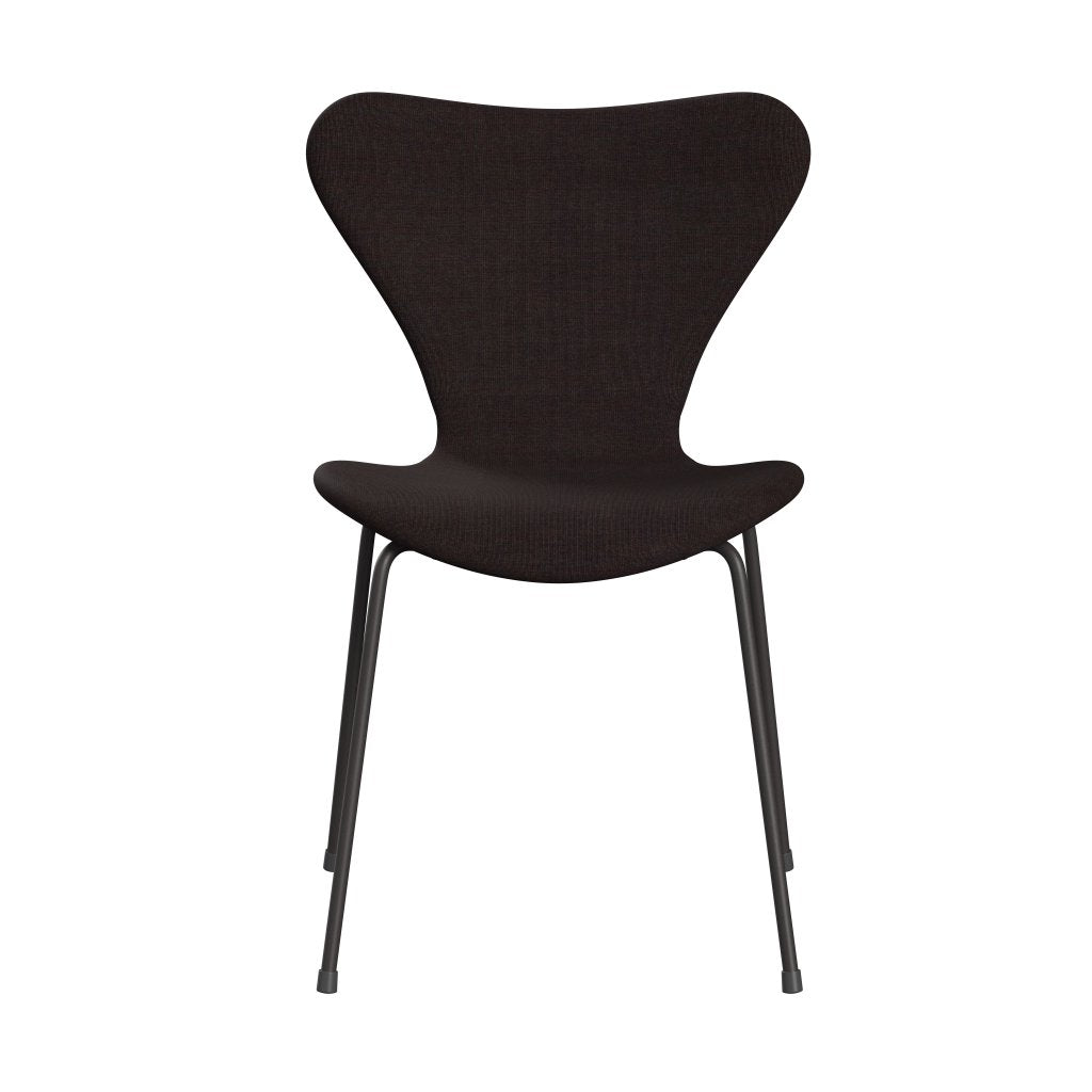 [product_category]-Fritz Hansen 3107 Chair Full Upholstery, Warm Graphite/Canvas Black Stone-Fritz Hansen-3107FU-CA0364-WARGRA-FRI-1