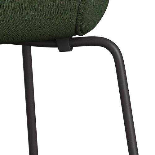 [product_category]-Fritz Hansen 3107 Chair Full Upholstery, Warm Graphite/Canvas Light Green/Blue-Fritz Hansen-3107FU-CA0974-WARGRA-FRI-7