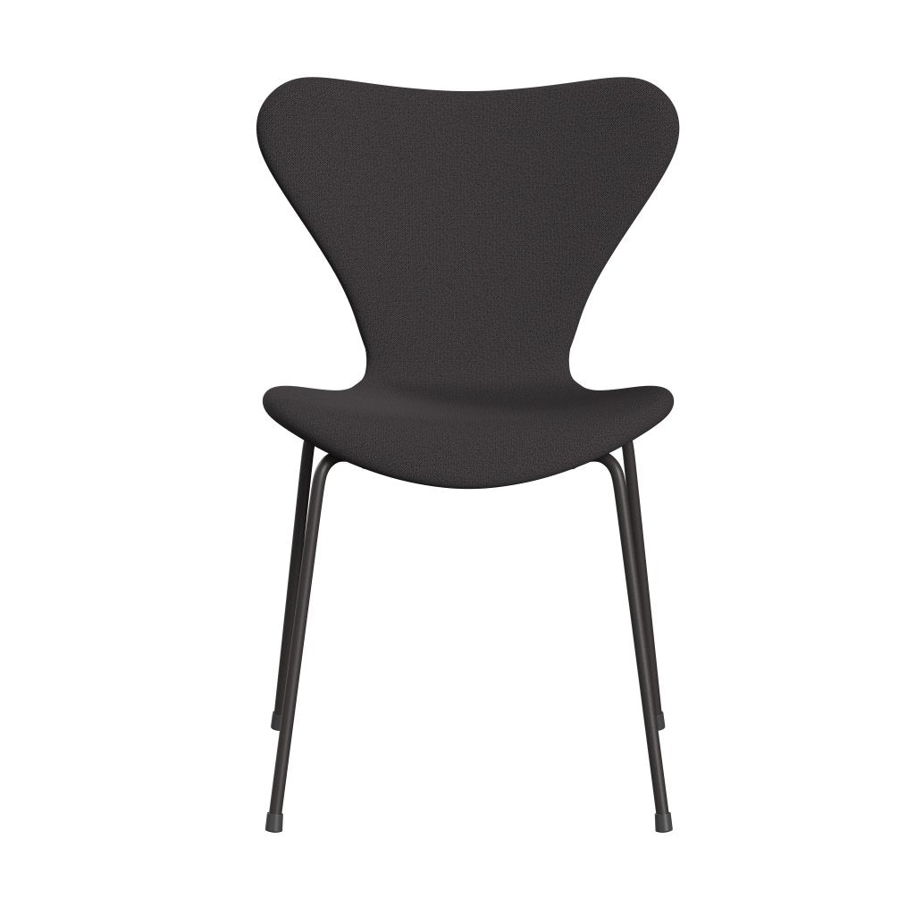[product_category]-Fritz Hansen 3107 Chair Full Upholstery, Warm Graphite/Capture Charcoal-Fritz Hansen-3107FU-CP5501-WARGRA-FRI-1