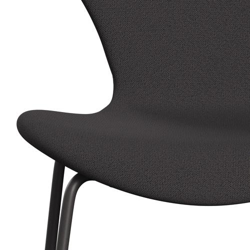 [product_category]-Fritz Hansen 3107 Chair Full Upholstery, Warm Graphite/Capture Charcoal-Fritz Hansen-3107FU-CP5501-WARGRA-FRI-6