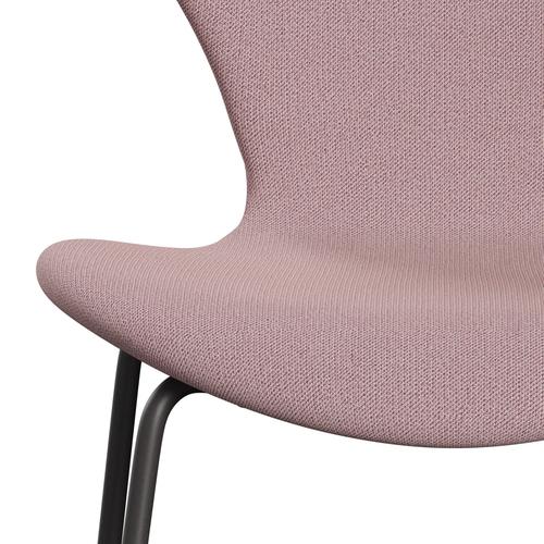[product_category]-Fritz Hansen 3107 Chair Full Upholstery, Warm Graphite/Capture Pink-Fritz Hansen-3107FU-CP4801-WARGRA-FRI-6