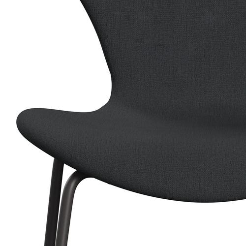 [product_category]-Fritz Hansen 3107 Chair Full Upholstery, Warm Graphite/Christianshavn Grey-Fritz Hansen-3107FU-CH1173-WARGRA-FRI-6