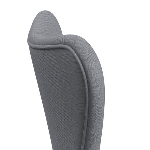 [product_category]-Fritz Hansen 3107 Chair Full Upholstery, Warm Graphite/Christianshavn Light Grey Plain-Fritz Hansen-3107FU-CH1170-WARGRA-FRI-5