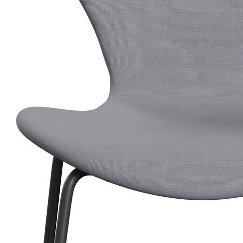 [product_category]-Fritz Hansen 3107 Chair Full Upholstery, Warm Graphite/Christianshavn Light Grey Plain-Fritz Hansen-3107FU-CH1170-WARGRA-FRI-6