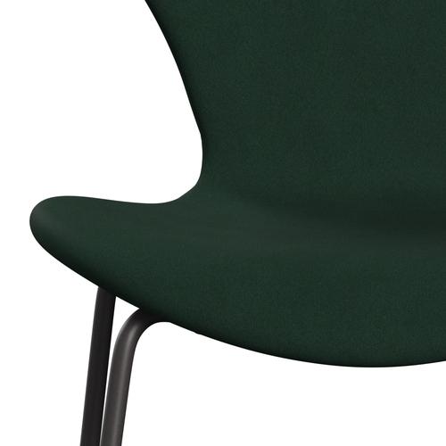 [product_category]-Fritz Hansen 3107 Chair Full Upholstery, Warm Graphite/Comfort Dark Green-Fritz Hansen-3107FU-C00018-WARGRA-FRI-6
