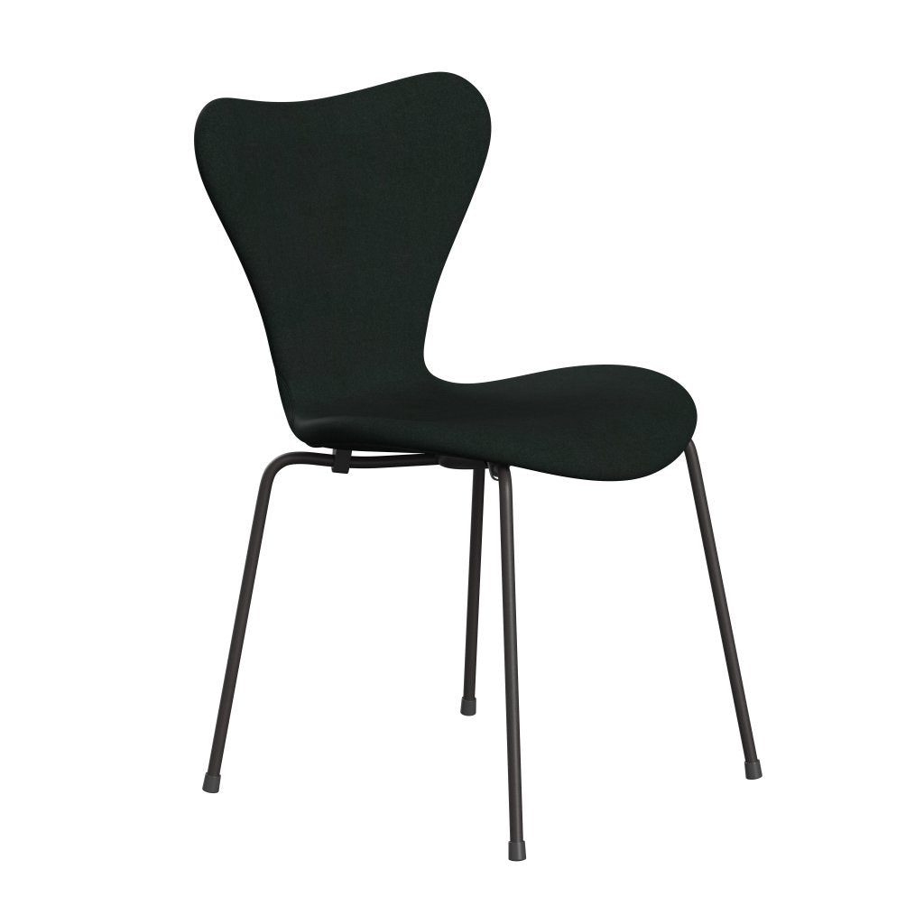 [product_category]-Fritz Hansen 3107 Chair Full Upholstery, Warm Graphite/Divina Charcoal-Fritz Hansen-3107FU-DIV181-WARGRA-FRI-2