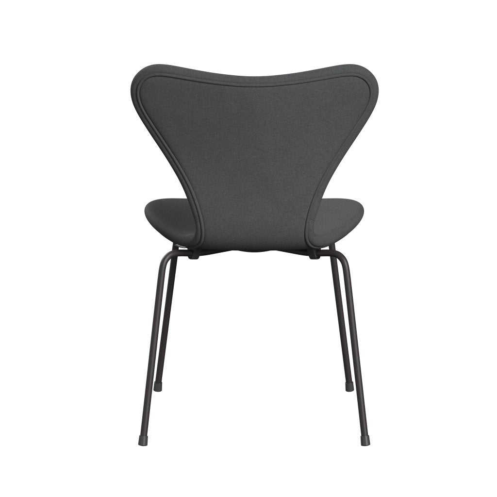 [product_category]-Fritz Hansen 3107 Chair Full Upholstery, Warm Graphite/Divina Dark Grey-Fritz Hansen-3107FU-DIV173-WARGRA-FRI-4