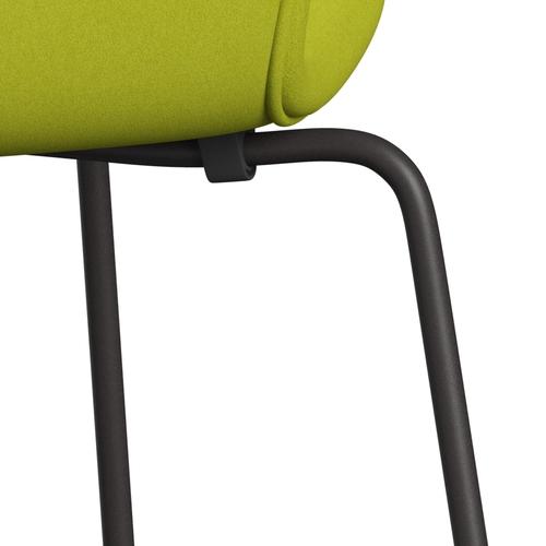 [product_category]-Fritz Hansen 3107 Chair Full Upholstery, Warm Graphite/Divina Lime-Fritz Hansen-3107FU-DIV936-WARGRA-FRI-7