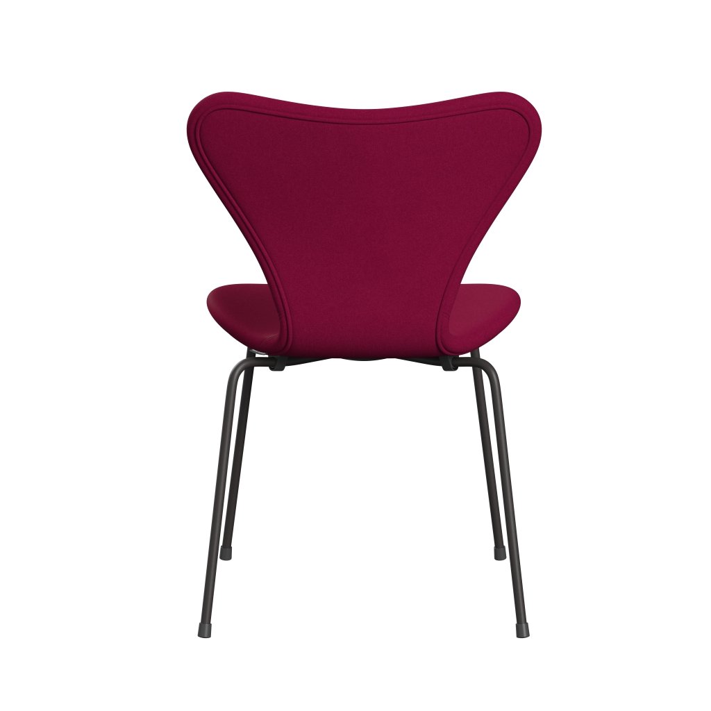 [product_category]-Fritz Hansen 3107 Chair Full Upholstery, Warm Graphite/Divina Pink Dark-Fritz Hansen-3107FU-DIV662-WARGRA-FRI-4