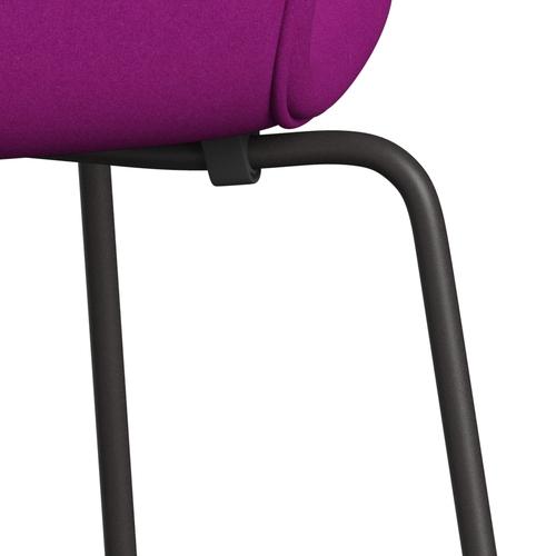 [product_category]-Fritz Hansen 3107 Chair Full Upholstery, Warm Graphite/Divina Violet (Div666)-Fritz Hansen-3107FU-DIV666-WARGRA-FRI-7