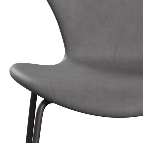 [product_category]-Fritz Hansen 3107 Chair Full Upholstery, Warm Graphite/Embrace Concrete-Fritz Hansen-3107FU-SECONC-WARGRA-FRI-6