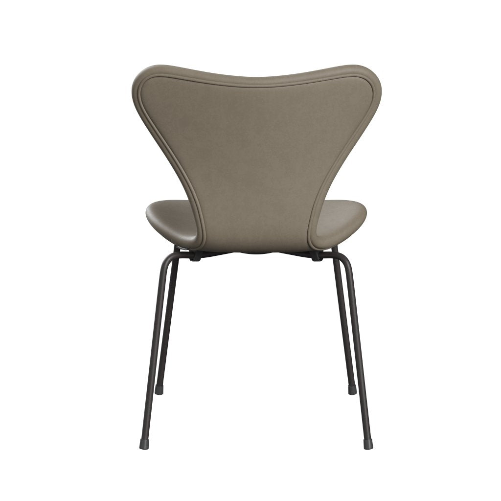 [product_category]-Fritz Hansen 3107 Chair Full Upholstery, Warm Graphite/Essential Light Grey-Fritz Hansen-3107FU-STLIGR-WARGRA-FRI-4
