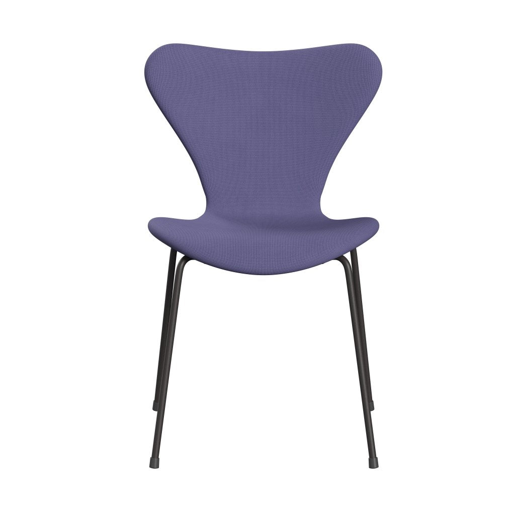 [product_category]-Fritz Hansen 3107 Chair Full Upholstery, Warm Graphite/Fame Blue Violet-Fritz Hansen-3107FU-F65081-WARGRA-FRI-1