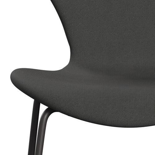 [product_category]-Fritz Hansen 3107 Chair Full Upholstery, Warm Graphite/Fame Dark Grey-Fritz Hansen-3107FU-F61133-WARGRA-FRI-6