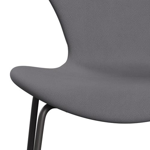 [product_category]-Fritz Hansen 3107 Chair Full Upholstery, Warm Graphite/Fame Grey (F60078)-Fritz Hansen-3107FU-F60078-WARGRA-FRI-6