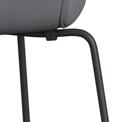 [product_category]-Fritz Hansen 3107 Chair Full Upholstery, Warm Graphite/Fame Grey (F60078)-Fritz Hansen-3107FU-F60078-WARGRA-FRI-7