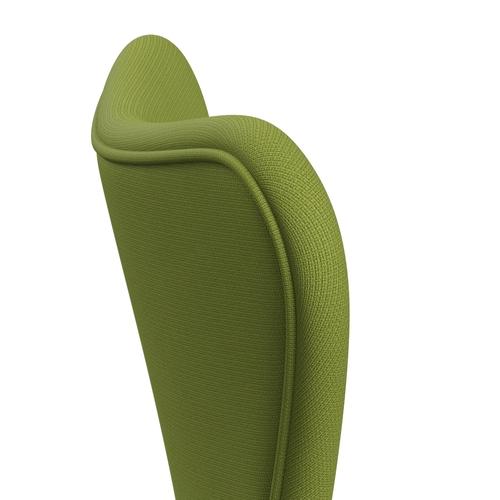 [product_category]-Fritz Hansen 3107 Chair Full Upholstery, Warm Graphite/Fame Light Grass Green-Fritz Hansen-3107FU-F68145-WARGRA-FRI-5