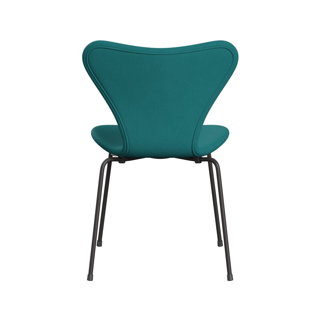 [product_category]-Fritz Hansen 3107 Chair Full Upholstery, Warm Graphite/Fame Turquoise (F67016)-Fritz Hansen-3107FU-F67016-WARGRA-FRI-4