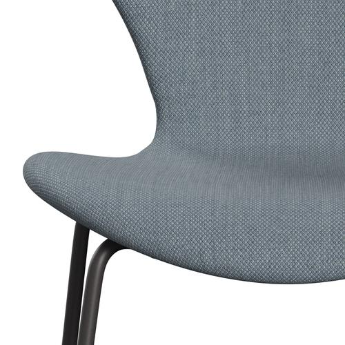 [product_category]-Fritz Hansen 3107 Chair Full Upholstery, Warm Graphite/Fiord Blue/Grey-Fritz Hansen-3107FU-FIO751-WARGRA-FRI-6