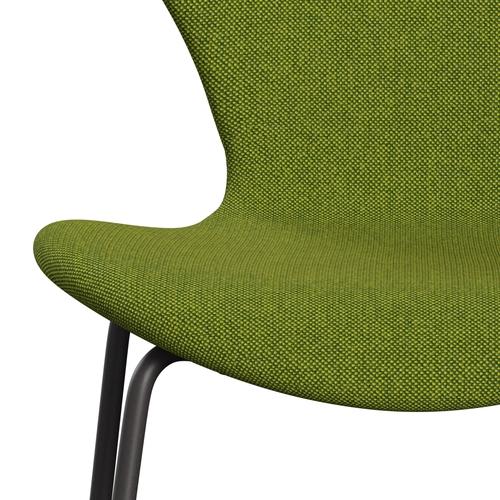 [product_category]-Fritz Hansen 3107 Chair Full Upholstery, Warm Graphite/Hallingdal Green-Fritz Hansen-3107FU-HAL980-WARGRA-FRI-6