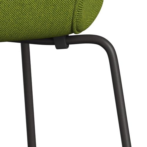 [product_category]-Fritz Hansen 3107 Chair Full Upholstery, Warm Graphite/Hallingdal Green-Fritz Hansen-3107FU-HAL980-WARGRA-FRI-7