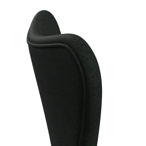 [product_category]-Fritz Hansen 3107 Chair Full Upholstery, Warm Graphite/Remix Black (Rem973)-Fritz Hansen-3107FU-REM973-WARGRA-FRI-5