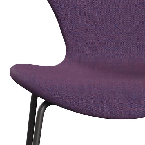 [product_category]-Fritz Hansen 3107 Chair Full Upholstery, Warm Graphite/Remix Violet-Fritz Hansen-3107FU-REM686-WARGRA-FRI-6