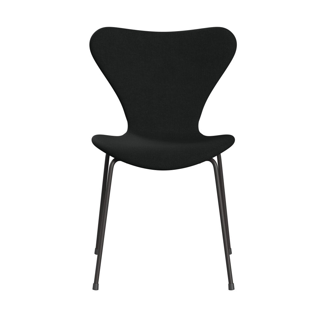 [product_category]-Fritz Hansen 3107 Chair Full Upholstery, Warm Graphite/Steelcut Black-Fritz Hansen-3107FU-STI190-WARGRA-FRI-1