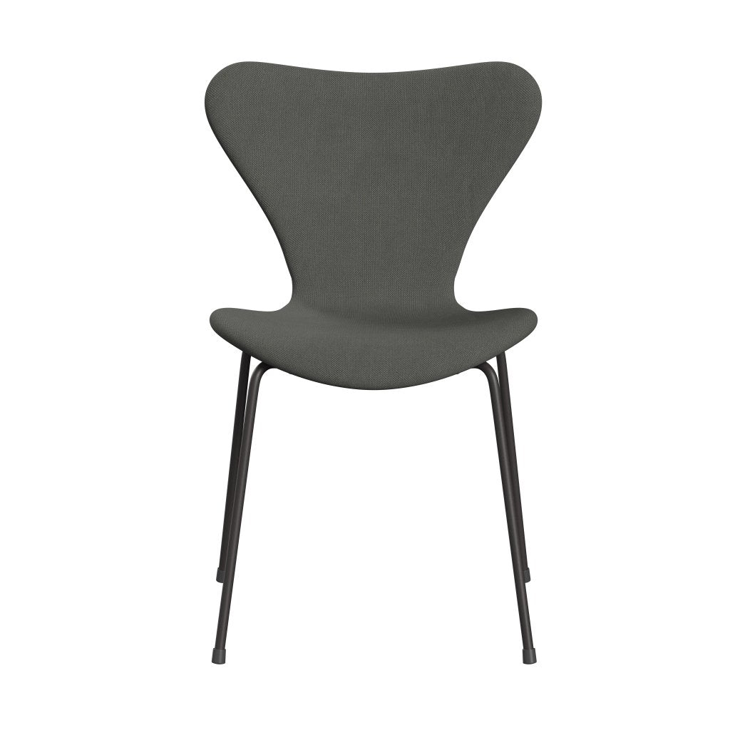 [product_category]-Fritz Hansen 3107 Chair Full Upholstery, Warm Graphite/Steelcut Grey-Fritz Hansen-3107FU-STI160-WARGRA-FRI-1