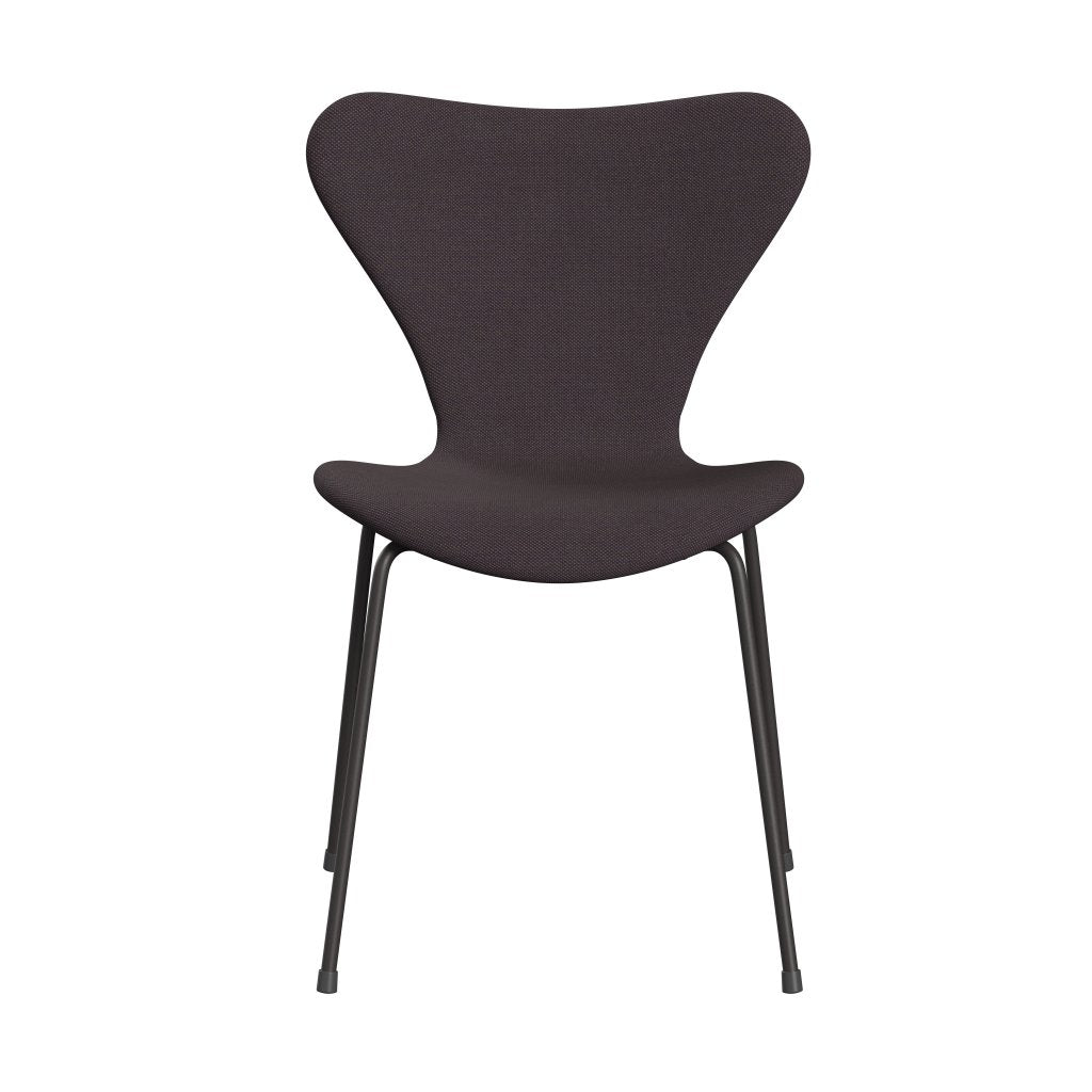 [product_category]-Fritz Hansen 3107 Chair Full Upholstery, Warm Graphite/Steelcut Trio Brown-Fritz Hansen-3107FU-STR283-WARGRA-FRI-1